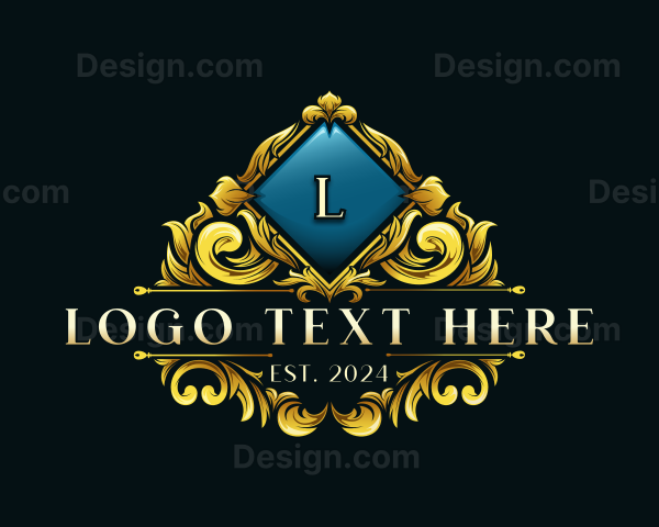 Luxury Ornamental Crest Logo