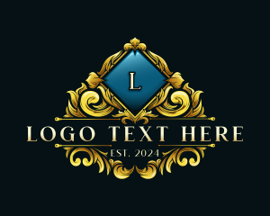 Luxury Ornamental Crest logo