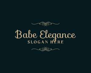 Premium Elegant Wedding logo design