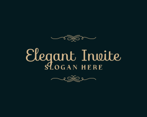Premium Elegant Wedding logo