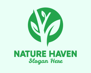 Natural Herbal Medicine logo design