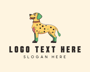 Spotted Yellow Dog logo