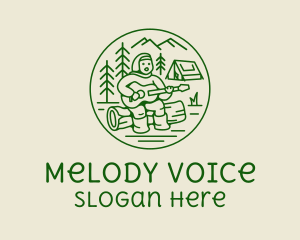 Forest Camp Music Singer  logo