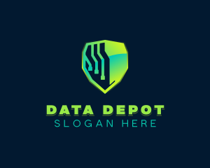 Data Shield Software logo design