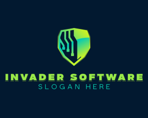 Data Shield Software logo design