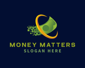 Digital Money Banking logo design