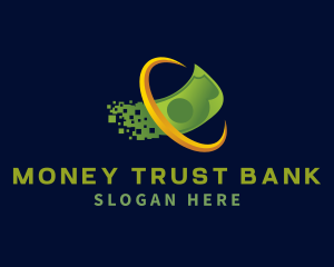 Digital Money Banking logo design