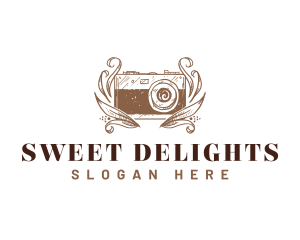 Vintage Photography Studio Logo