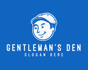 Gentleman Boy Character logo design