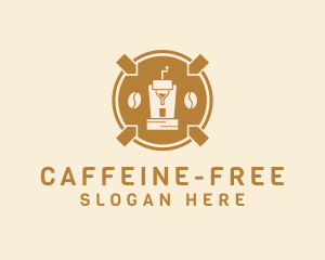 Coffee Grinder Cafe logo design