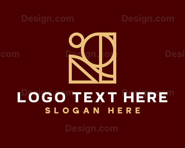 Geometric Abstract Shapes Logo