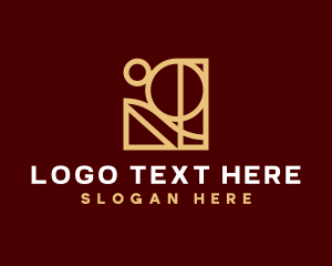 Geometric Abstract Shapes logo