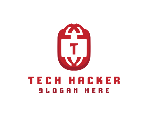 Tech Cyber Security logo design