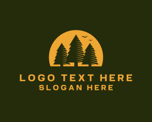 Pine Tree Forest Logo