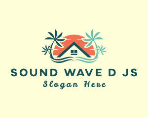 Summer Sun Beach House logo design