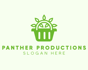 Organic Eco Basket logo design