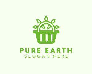 Organic Leaf Basket logo
