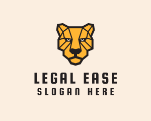 Wildlife Lioness Zoo Logo