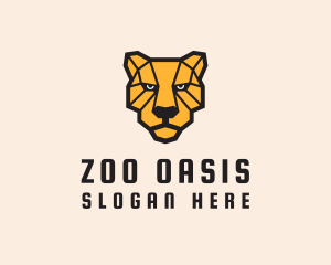 Wildlife Lioness Zoo logo design