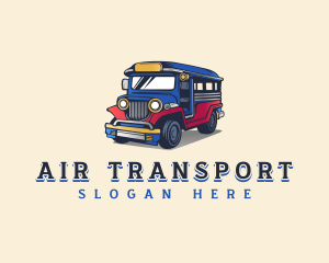 Philippine Jeepney Transportation logo design