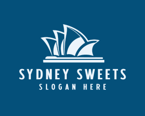 Sydney Opera House Landmark logo design