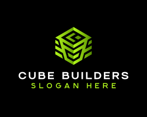 Tech Science Cube logo design