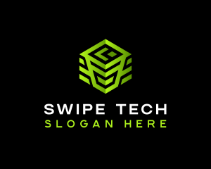 Tech Science Cube logo design