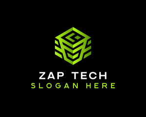 Tech Science Cube logo design