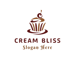 Sweet Chocolate Cupcake logo