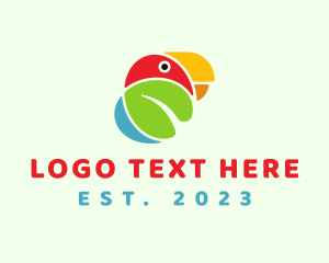 Pet Parrot Bird logo