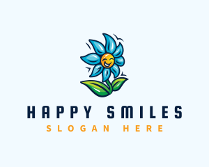 Smile Flower Daycare logo design