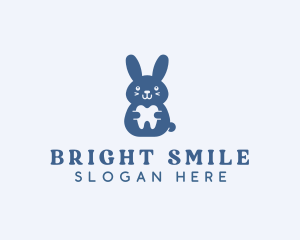 Bunny Dental Tooth logo