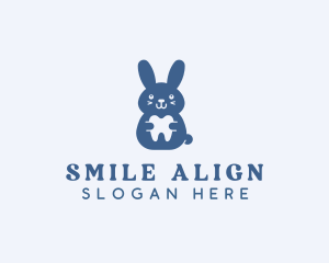 Bunny Dental Tooth logo