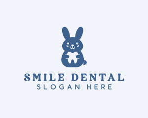 Bunny Dental Tooth logo design