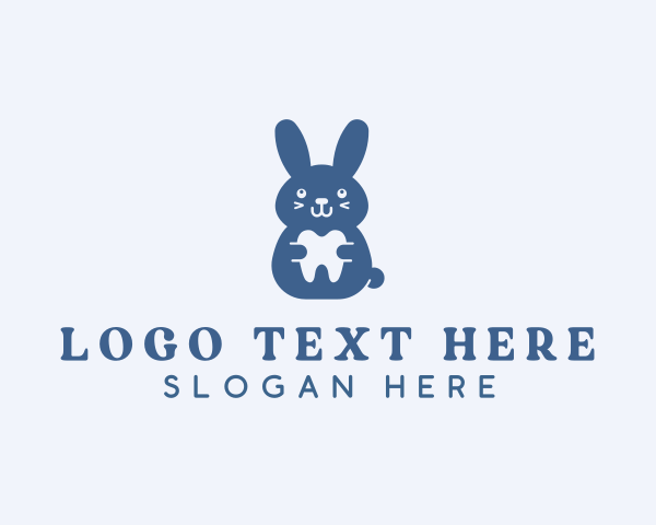 Bunny logo example 1
