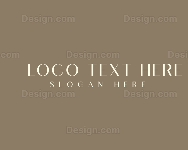 Minimal Elegant Aesthetic Logo