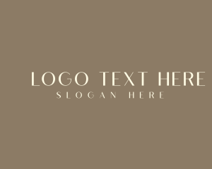 Minimal Elegant Aesthetic logo