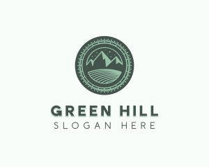 Starry Mountain Hill logo design