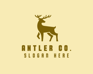 Wild Antler Deer logo