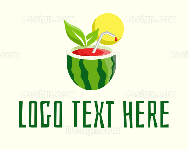 Summer Watermelon Juice Logo