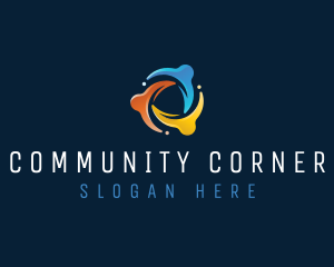 Unity  Community People logo design