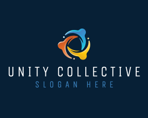 Unity  Community People logo design