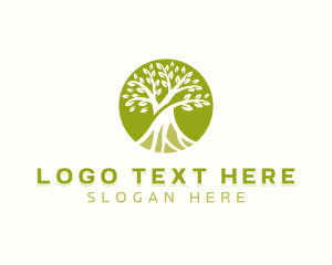 Nature Garden Tree logo