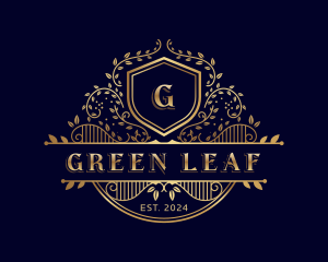 Floral Luxury Garden logo design