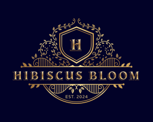 Floral Luxury Garden logo design