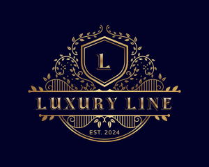 Floral Luxury Garden logo design