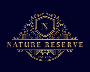 Floral Luxury Garden logo design