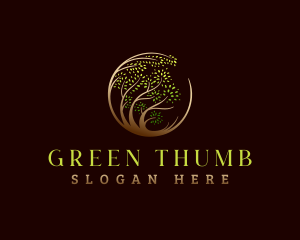 Organic Tree Horticulture logo design