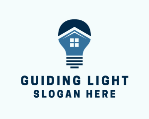 Electrical Bulb House logo design