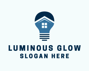 Electrical Bulb House logo design